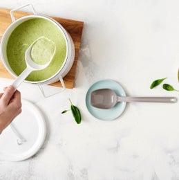 GastroMax kauha | BPA vapaa muovi |  max. +200&deg;C | pituus  27 cm | valkoinen