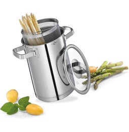 K&uuml;chenprofi parsakattila | ter&auml;s | lasikansi | korkeus 21 cm | &Oslash; 16 cm | 4 L