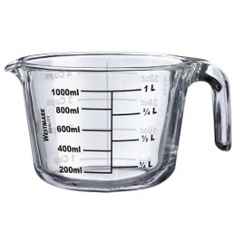 Westmark mittakannu | borosilikaattilasi | korkeus 9 cm | 1 L