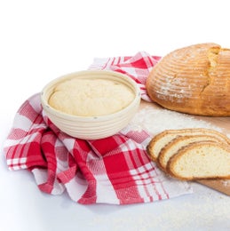 Westmark kohotuskori + kangas | rottinki | py&ouml;re&auml; | korkeus 8,5 cm | &Oslash; 24,5 cm