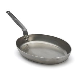 de Buyer Carbone Plus hiiliter&auml;spannu | rautakahva | soikea | &Oslash; 40 cm