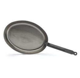 de Buyer Carbone Plus hiiliter&auml;spannu | rautakahva | soikea | &Oslash; 40 cm