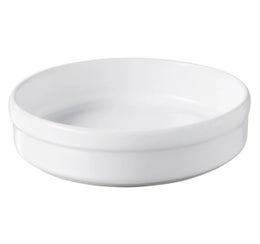 Revol cr&egrave;me br&ucirc;l&eacute;e vuoka | lasitettua posliinia | korkeus 3 cm | &Oslash; 12 cm