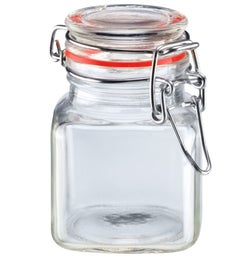 Westmark maustepurkki | lasi | silikoni | ter&auml;s | patenttikorkki | 100 ml