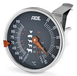 ADE paisto- ja uunil&auml;mp&ouml;mittari | +55...+190&deg;C liha | +50...300&deg;C uuni