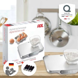 ADE Ladina keitti&ouml;vaaka | LCD-n&auml;ytt&ouml; | tarkkuus 1 g | max. 15 kg