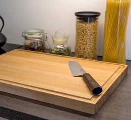 CM leikkuulauta uralla | tammi | paksuus 3,2 cm |  50x35 cm