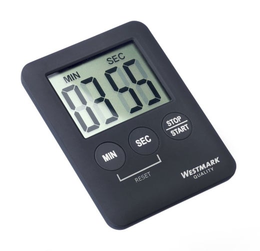 Westmark ajastin | LCD-n&auml;ytt&ouml; | &auml;&auml;nih&auml;lytys | max. 99 min 59 sek