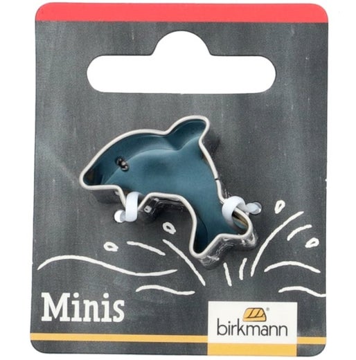 birkmann mini piparkakkumuotti delfiini | ter&auml;s | koko 2,8 cm