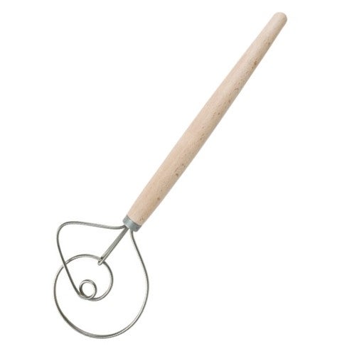 Redecker tanskalainen vispil&auml; / taikinasekoitin | ter&auml;s | py&ouml;kkikahva | pituus 38 cm